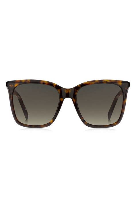 56mm gradient rectangle sunglasses givenchy|Givenchy Sunglasses for Women .